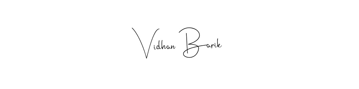 How to Draw Vidhan Barik signature style? Andilay-7BmLP is a latest design signature styles for name Vidhan Barik. Vidhan Barik signature style 4 images and pictures png