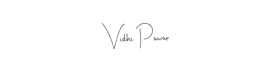 See photos of Vidhi Pawar official signature by Spectra . Check more albums & portfolios. Read reviews & check more about Andilay-7BmLP font. Vidhi Pawar signature style 4 images and pictures png