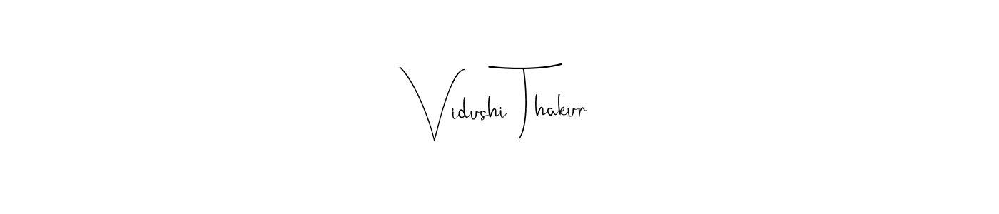 How to Draw Vidushi Thakur signature style? Andilay-7BmLP is a latest design signature styles for name Vidushi Thakur. Vidushi Thakur signature style 4 images and pictures png