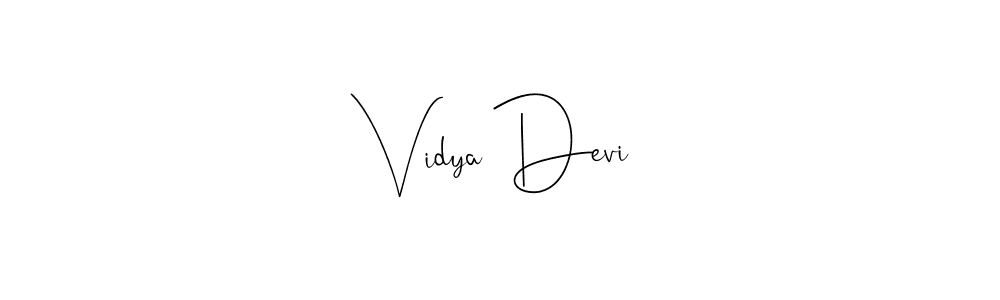 Similarly Andilay-7BmLP is the best handwritten signature design. Signature creator online .You can use it as an online autograph creator for name Vidya Devi. Vidya Devi signature style 4 images and pictures png