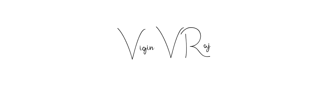 Make a beautiful signature design for name Vigin V Raj. Use this online signature maker to create a handwritten signature for free. Vigin V Raj signature style 4 images and pictures png