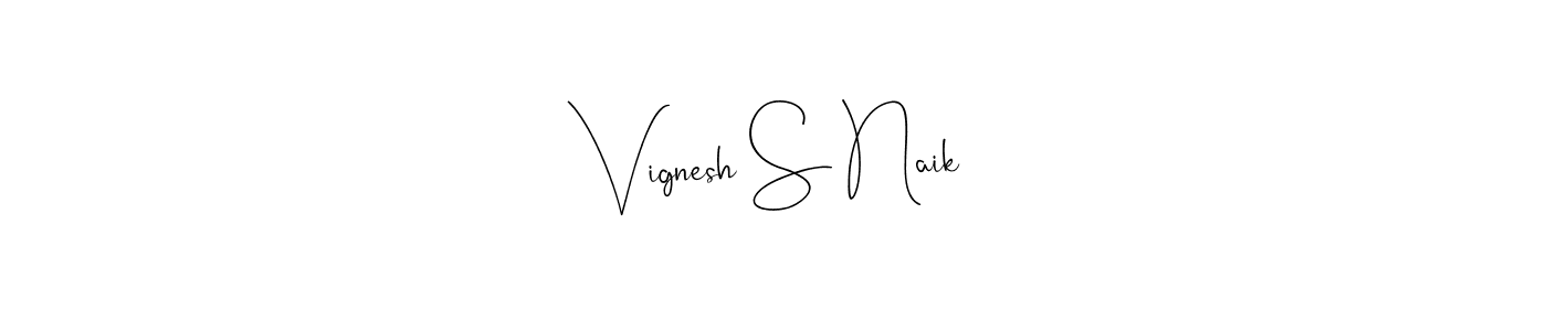Here are the top 10 professional signature styles for the name Vignesh S Naik. These are the best autograph styles you can use for your name. Vignesh S Naik signature style 4 images and pictures png