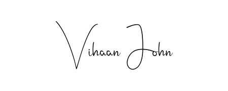 See photos of Vihaan John official signature. Check more albums & portfolios. Read reviews & check more about Andilay-7BmLP font. Vihaan John signature style 4 images and pictures png