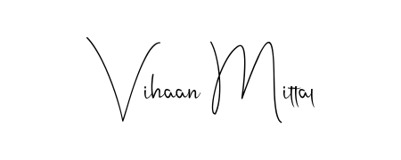 Also You can easily find your signature by using the search form. We will create Vihaan Mittal name handwritten signature images for you free of cost using Andilay-7BmLP sign style. Vihaan Mittal signature style 4 images and pictures png