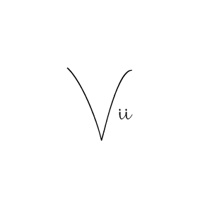 Create a beautiful signature design for name Vii. With this signature (Andilay-7BmLP) fonts, you can make a handwritten signature for free. Vii signature style 4 images and pictures png