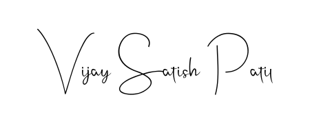 Create a beautiful signature design for name Vijay Satish Patil. With this signature (Andilay-7BmLP) fonts, you can make a handwritten signature for free. Vijay Satish Patil signature style 4 images and pictures png