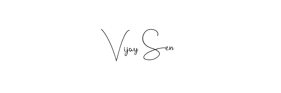 Once you've used our free online signature maker to create your best signature Andilay-7BmLP style, it's time to enjoy all of the benefits that Vijay Sen name signing documents. Vijay Sen signature style 4 images and pictures png