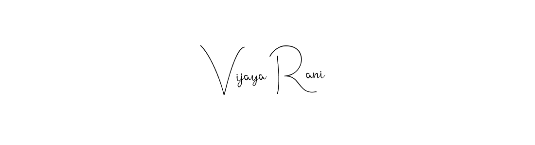 You should practise on your own different ways (Andilay-7BmLP) to write your name (Vijaya Rani) in signature. don't let someone else do it for you. Vijaya Rani signature style 4 images and pictures png