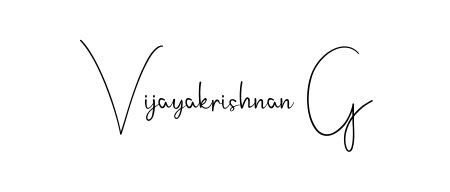 The Andilay-7BmLP lettering style adds unique flourish to name Vijayakrishnan G. Stand out with a custom digital autograph made in seconds. Vijayakrishnan G signature style 4 images and pictures png