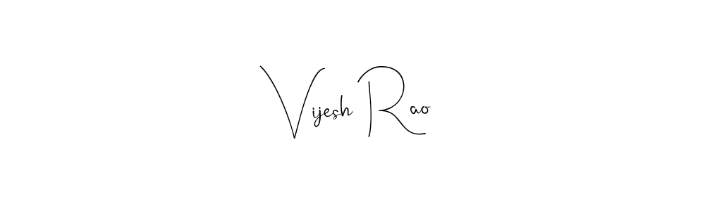 Here are the top 10 professional signature styles for the name Vijesh Rao. These are the best autograph styles you can use for your name. Vijesh Rao signature style 4 images and pictures png