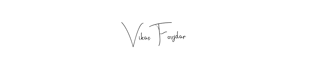 Once you've used our free online signature maker to create your best signature Andilay-7BmLP style, it's time to enjoy all of the benefits that Vikas Foujdar name signing documents. Vikas Foujdar signature style 4 images and pictures png