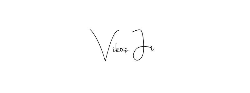 It looks lik you need a new signature style for name Vikas Ji. Design unique handwritten (Andilay-7BmLP) signature with our free signature maker in just a few clicks. Vikas Ji signature style 4 images and pictures png