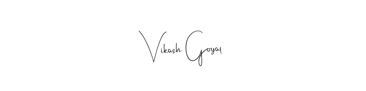 You should practise on your own different ways (Andilay-7BmLP) to write your name (Vikash Goyal) in signature. don't let someone else do it for you. Vikash Goyal signature style 4 images and pictures png