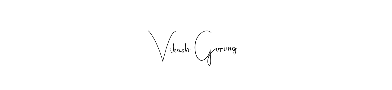 Also You can easily find your signature by using the search form. We will create Vikash Gurung name handwritten signature images for you free of cost using Andilay-7BmLP sign style. Vikash Gurung signature style 4 images and pictures png