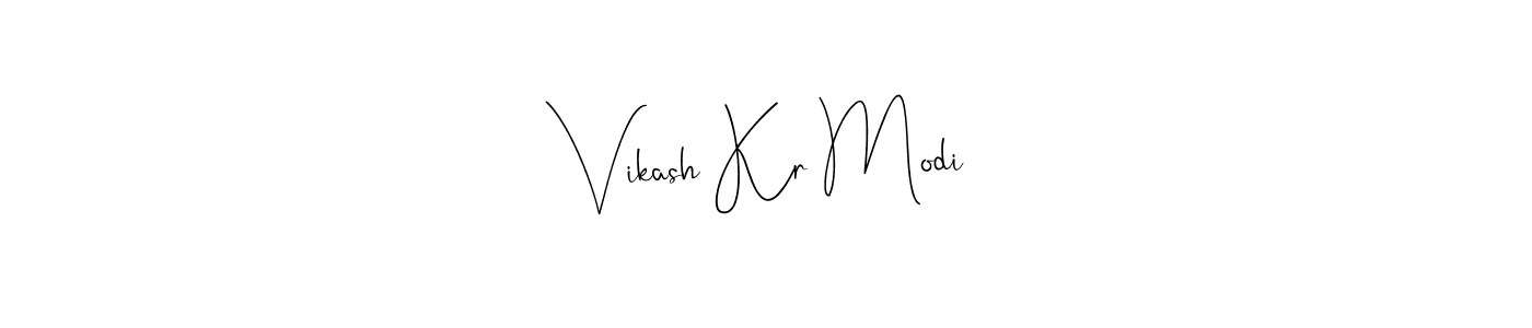 How to Draw Vikash Kr Modi signature style? Andilay-7BmLP is a latest design signature styles for name Vikash Kr Modi. Vikash Kr Modi signature style 4 images and pictures png