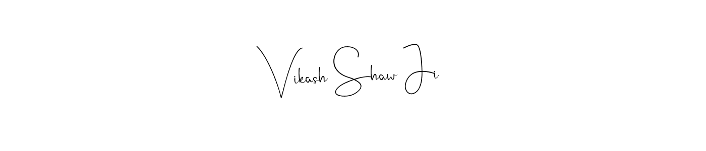 How to Draw Vikash Shaw Ji signature style? Andilay-7BmLP is a latest design signature styles for name Vikash Shaw Ji. Vikash Shaw Ji signature style 4 images and pictures png