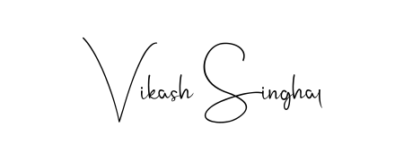 Elevate your brand with a stunning Vikash Singhal eSignature. The Andilay-7BmLP style provides a balanced, flowing aesthetic for everyday signing. Vikash Singhal signature style 4 images and pictures png