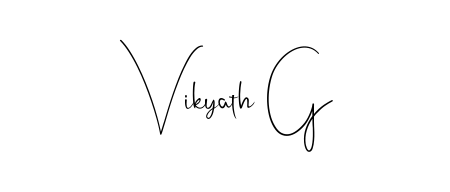 How to Draw Vikyath G signature style? Andilay-7BmLP is a latest design signature styles for name Vikyath G. Vikyath G signature style 4 images and pictures png