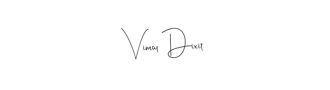 Make a beautiful signature design for name Vimal Dixit. Use this online signature maker to create a handwritten signature for free. Vimal Dixit signature style 4 images and pictures png