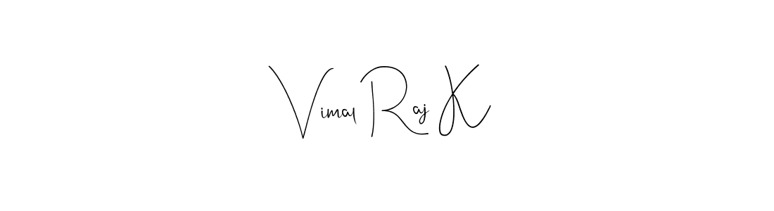 This is the best signature style for the Vimal Raj K name. Also you like these signature font (Andilay-7BmLP). Mix name signature. Vimal Raj K signature style 4 images and pictures png