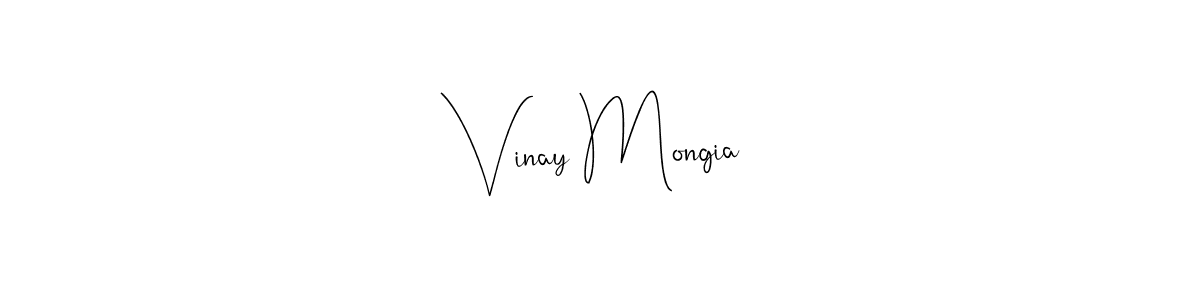 You should practise on your own different ways (Andilay-7BmLP) to write your name (Vinay Mongia) in signature. don't let someone else do it for you. Vinay Mongia signature style 4 images and pictures png