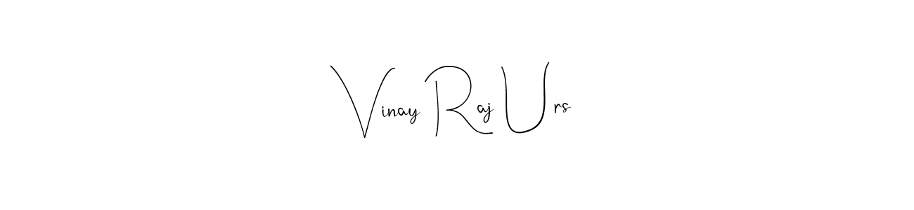 Make a beautiful signature design for name Vinay Raj Urs. Use this online signature maker to create a handwritten signature for free. Vinay Raj Urs signature style 4 images and pictures png