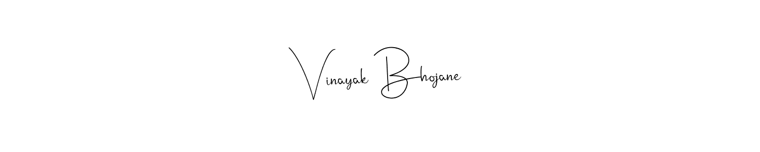 You should practise on your own different ways (Andilay-7BmLP) to write your name (Vinayak Bhojane) in signature. don't let someone else do it for you. Vinayak Bhojane signature style 4 images and pictures png