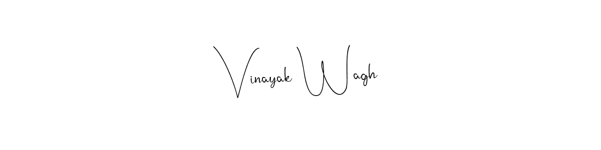 Vinayak Wagh stylish signature style. Best Handwritten Sign (Andilay-7BmLP) for my name. Handwritten Signature Collection Ideas for my name Vinayak Wagh. Vinayak Wagh signature style 4 images and pictures png