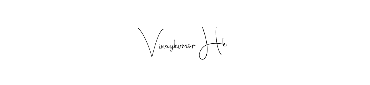 Use a signature maker to create a handwritten signature online. With this signature software, you can design (Andilay-7BmLP) your own signature for name Vinaykumar Hk. Vinaykumar Hk signature style 4 images and pictures png