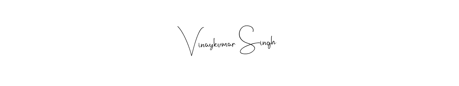 The best way (Andilay-7BmLP) to make a short signature is to pick only two or three words in your name. The name Vinaykumar Singh include a total of six letters. For converting this name. Vinaykumar Singh signature style 4 images and pictures png