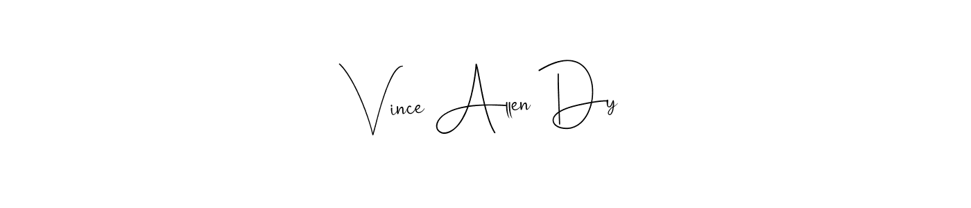 Similarly Andilay-7BmLP is the best handwritten signature design. Signature creator online .You can use it as an online autograph creator for name Vince Allen Dy. Vince Allen Dy signature style 4 images and pictures png