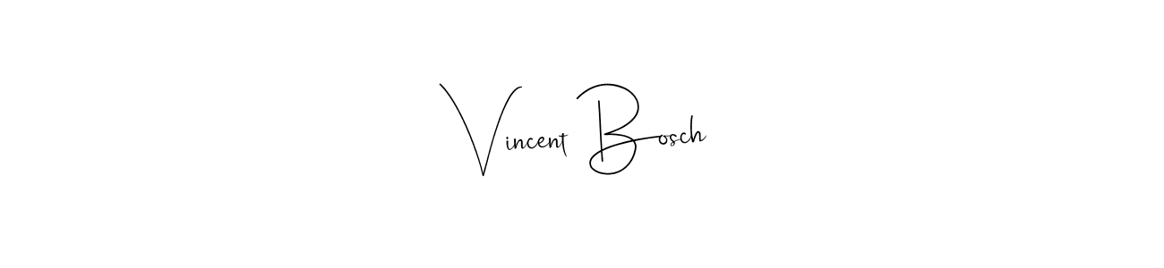 Best and Professional Signature Style for Vincent Bosch. Andilay-7BmLP Best Signature Style Collection. Vincent Bosch signature style 4 images and pictures png