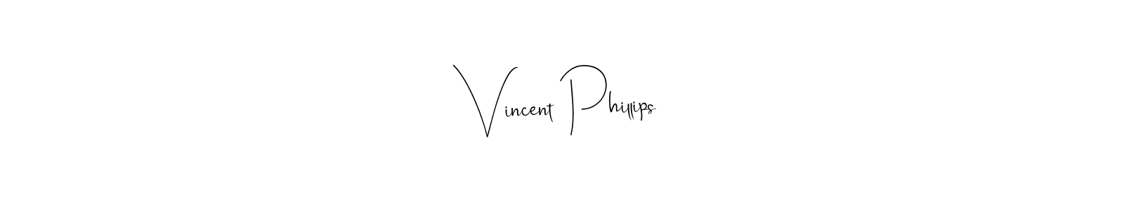 You can use this online signature creator to create a handwritten signature for the name Vincent Phillips. This is the best online autograph maker. Vincent Phillips signature style 4 images and pictures png