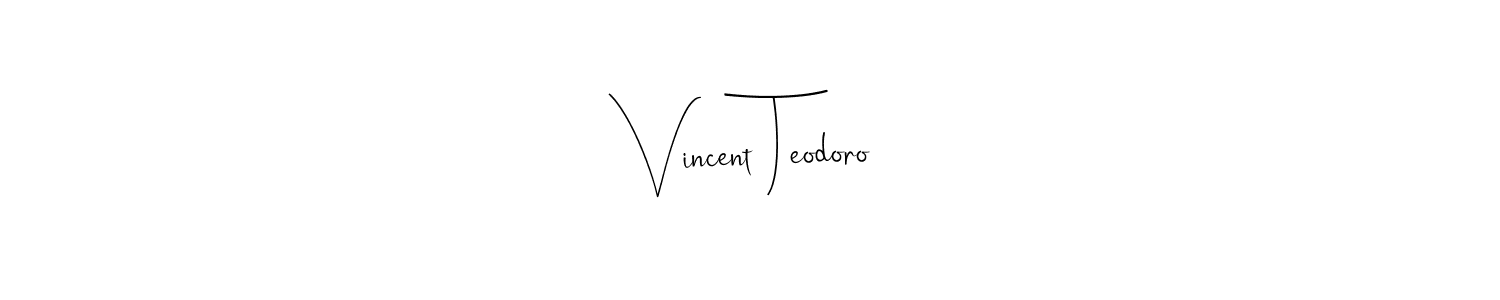 You can use this online signature creator to create a handwritten signature for the name Vincent Teodoro. This is the best online autograph maker. Vincent Teodoro signature style 4 images and pictures png