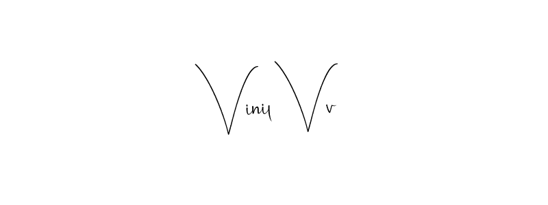 Make a beautiful signature design for name Vinil Vv. Use this online signature maker to create a handwritten signature for free. Vinil Vv signature style 4 images and pictures png