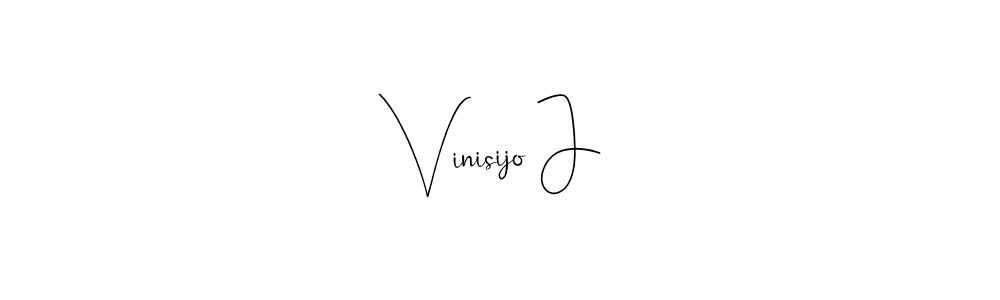 Here are the top 10 professional signature styles for the name Vinisijo J. These are the best autograph styles you can use for your name. Vinisijo J signature style 4 images and pictures png