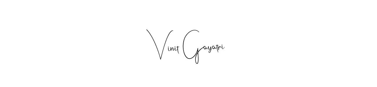 Use a signature maker to create a handwritten signature online. With this signature software, you can design (Andilay-7BmLP) your own signature for name Vinit Gayatri. Vinit Gayatri signature style 4 images and pictures png