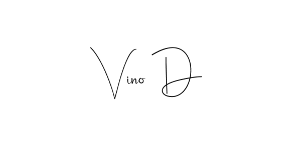 Once you've used our free online signature maker to create your best signature Andilay-7BmLP style, it's time to enjoy all of the benefits that Vino D name signing documents. Vino D signature style 4 images and pictures png