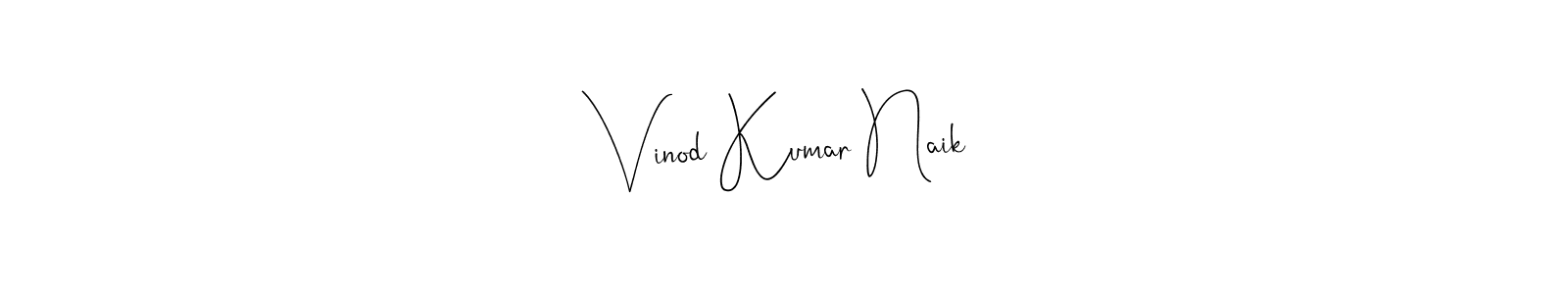 Vinod Kumar Naik stylish signature style. Best Handwritten Sign (Andilay-7BmLP) for my name. Handwritten Signature Collection Ideas for my name Vinod Kumar Naik. Vinod Kumar Naik signature style 4 images and pictures png