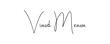 If you are searching for the best signature style for your name Vinod Menon, here we have designed multiple signature styles using Andilay-7BmLP. Vinod Menon signature style 4 images and pictures png