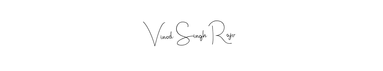 Also You can easily find your signature by using the search form. We will create Vinod Singh Raju name handwritten signature images for you free of cost using Andilay-7BmLP sign style. Vinod Singh Raju signature style 4 images and pictures png
