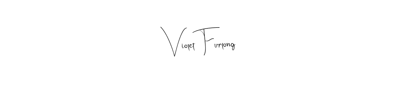Also we have Violet Furlong name is the best signature style. Create professional handwritten signature collection using Andilay-7BmLP autograph style. Violet Furlong signature style 4 images and pictures png