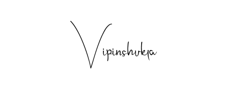 Personalize your online presence with Vipinshukla signature rendered in elegant Andilay-7BmLP font. Great for website footers and blogs. Vipinshukla signature style 4 images and pictures png