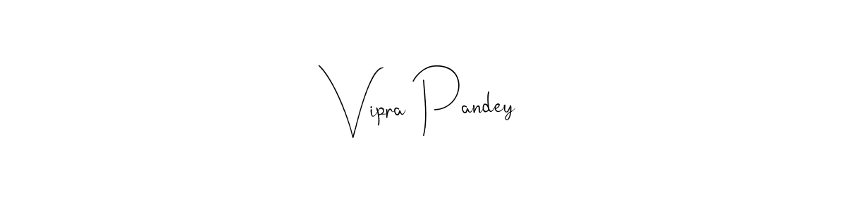 Similarly Andilay-7BmLP is the best handwritten signature design. Signature creator online .You can use it as an online autograph creator for name Vipra Pandey. Vipra Pandey signature style 4 images and pictures png