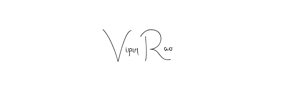 Best and Professional Signature Style for Vipul Rao. Andilay-7BmLP Best Signature Style Collection. Vipul Rao signature style 4 images and pictures png
