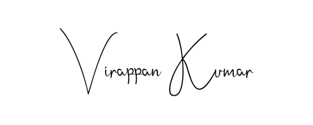 You should practise on your own different ways (Andilay-7BmLP) to write your name (Virappan Kumar) in signature. Don't let someone else do it for you. Virappan Kumar signature style 4 images and pictures png