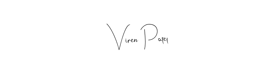 Also You can easily find your signature by using the search form. We will create Viren Patel name handwritten signature images for you free of cost using Andilay-7BmLP sign style. Viren Patel signature style 4 images and pictures png