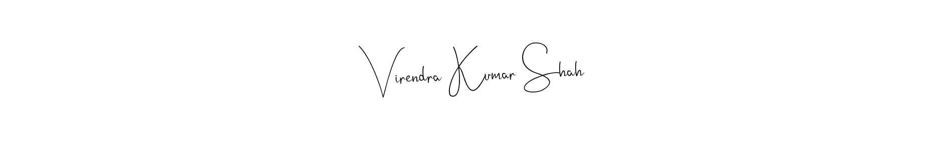 Once you've used our free online signature maker to create your best signature Andilay-7BmLP style, it's time to enjoy all of the benefits that Virendra Kumar Shah name signing documents. Virendra Kumar Shah signature style 4 images and pictures png