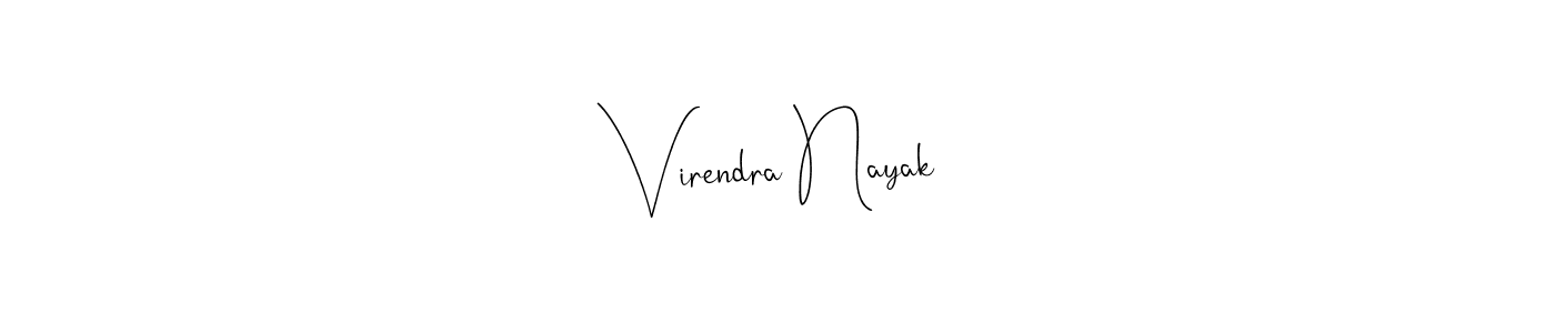 It looks lik you need a new signature style for name Virendra Nayak. Design unique handwritten (Andilay-7BmLP) signature with our free signature maker in just a few clicks. Virendra Nayak signature style 4 images and pictures png