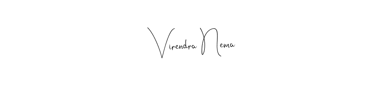 Check out images of Autograph of Virendra Nema name. Actor Virendra Nema Signature Style. Andilay-7BmLP is a professional sign style online. Virendra Nema signature style 4 images and pictures png